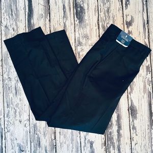 Stafford Black Men's Dress Pants Size 40x32 NWT
